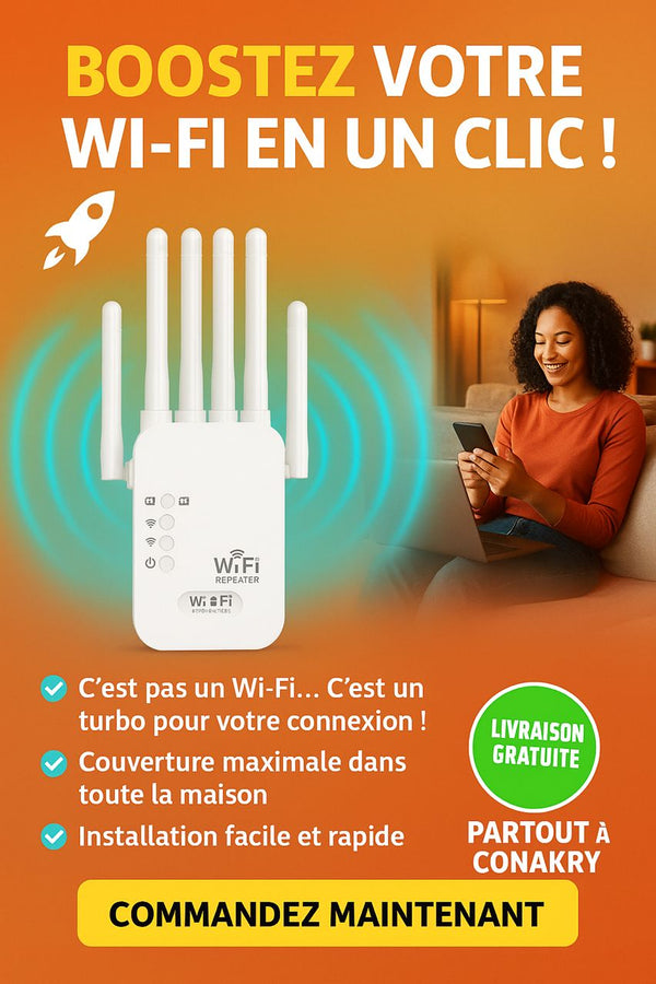 Répéteur WiFi 1200 Mbps